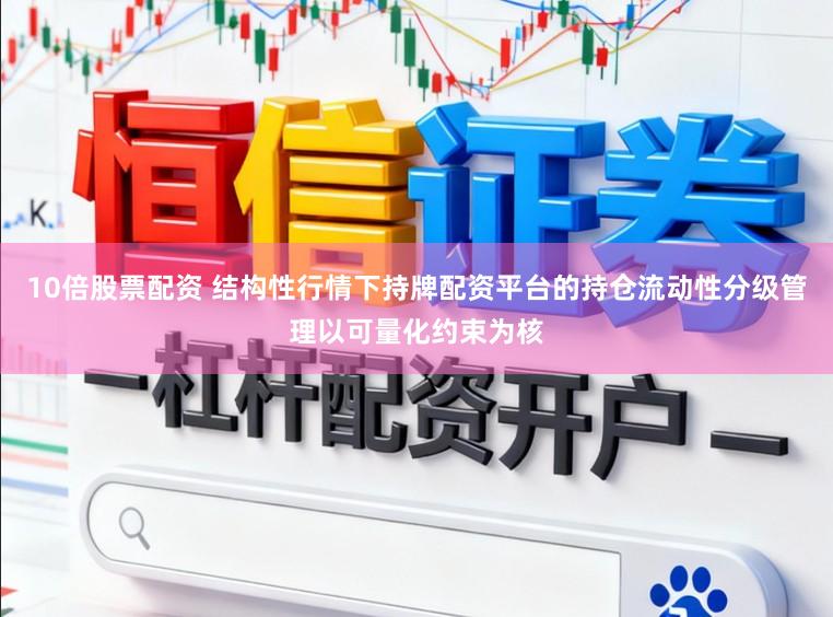 10倍股票配资 结构性行情下持牌配资平台的持仓流动性分级管理以可量化约束为核