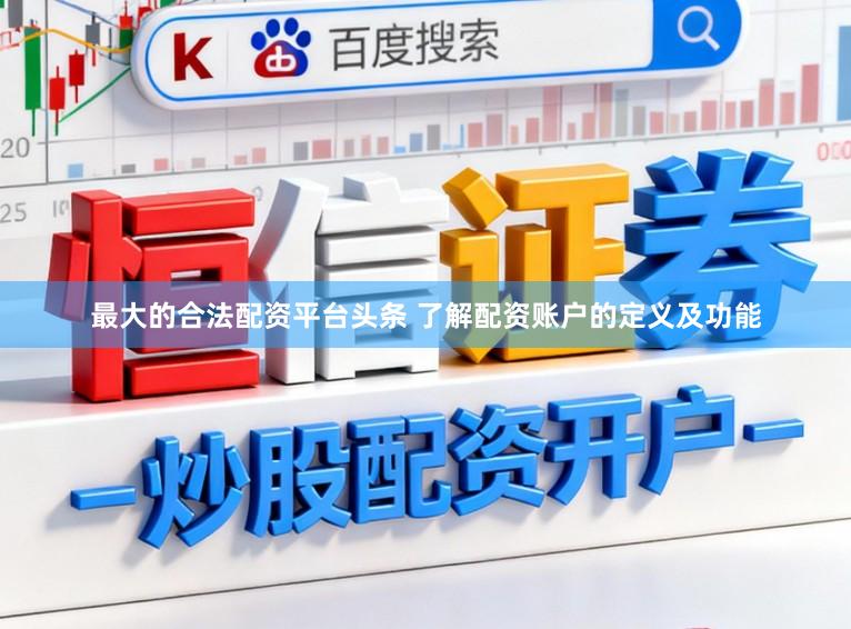 最大的合法配资平台头条 了解配资账户的定义及功能